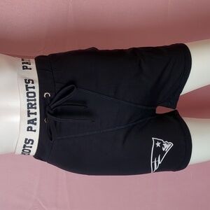 NFL x Missguided Navy Blue and White Patriots Athletic Shorts size 4